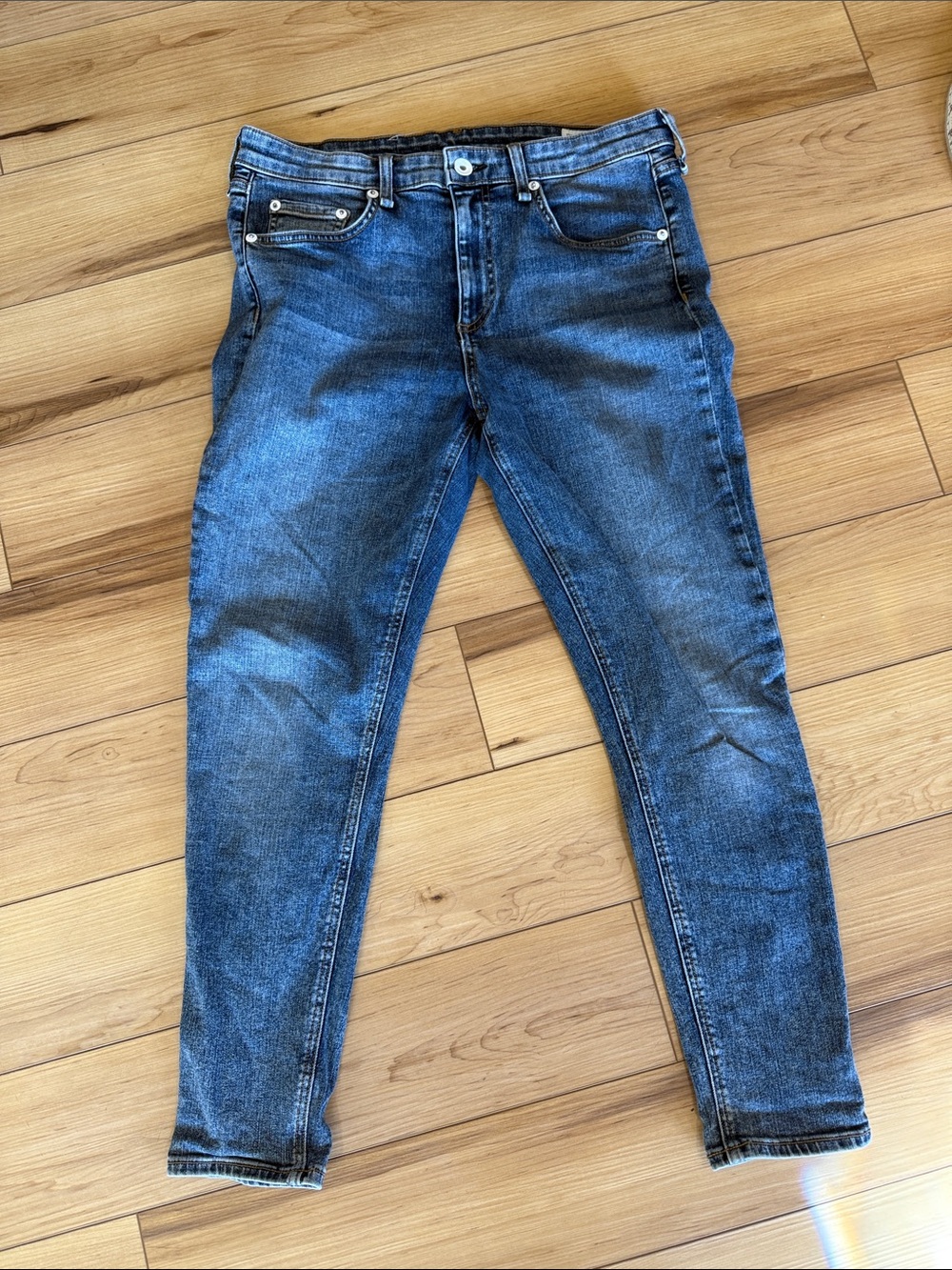 rag & bone Woman’s Jeans in Washed Blue